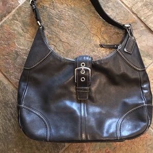 Black Coach shoulder bag